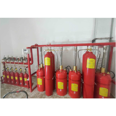 Qualität  Galvanized Steel FM200 Fire Suppression System Fire Extinguisher 120L Capacity usine