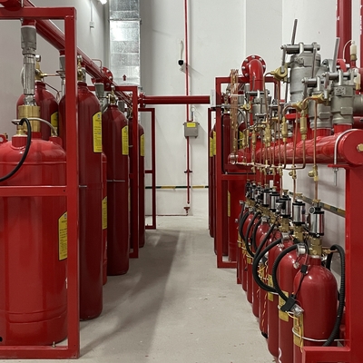 HFC227ea FM200 Feuerlöschsystem 40L - 180L Heptafluorpropan Feuerlöscher