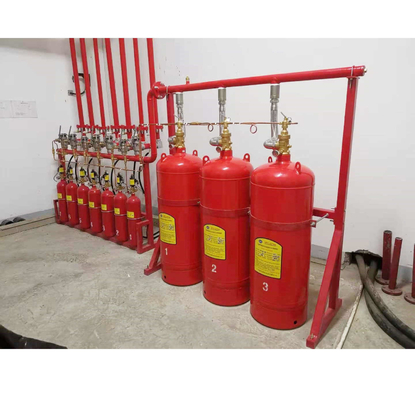 Rot Geruchlos Hfc227ea FM200 Gasunterdrückungssystem hohe Sicherheit Umweltfreundlich