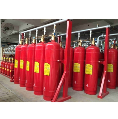 Flexible FM200 Rohrnetzsystem Reinstoff Feuerlöschsystem für Lager