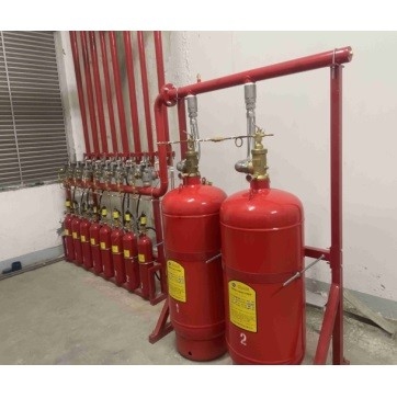 Geruchsloses Rohrnetzwerk FM200 Reinheitsmittel HFC227ea Brandbekämpfungssystem