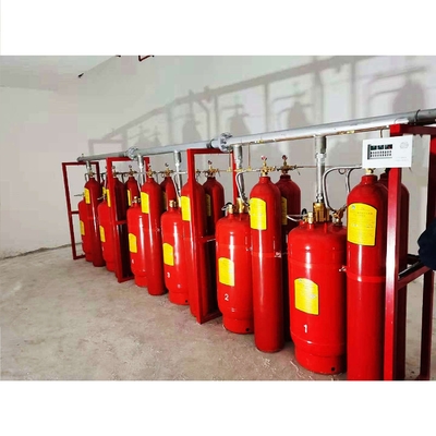 90Ltr FM200 Kolbenstromsystem Feuerlöschgerät Elektrische manuelle Anlaufart