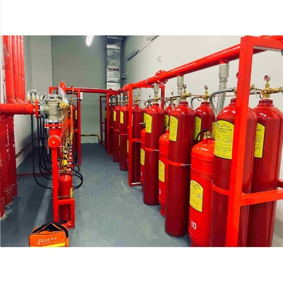 90Ltr FM200 Kolbenstromsystem Feuerlöschgerät Elektrische manuelle Anlaufart