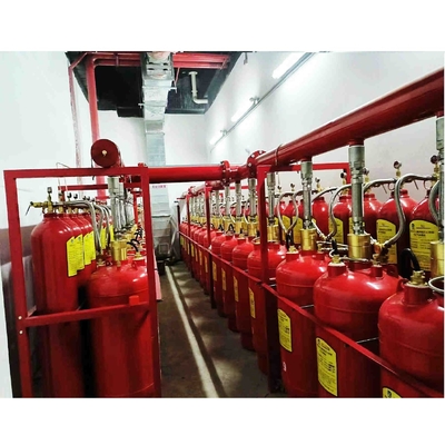 90Ltr FM200 Kolbenstromsystem Feuerlöschgerät Elektrische manuelle Anlaufart