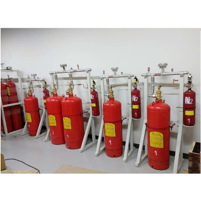 Stahlgeschweißter / nahtloser Fm200-Zylinder Gasspeicher 120L Feuerlöscherzylinder