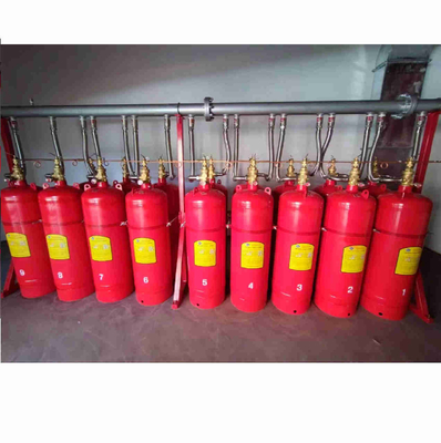 90L FM200 Zylinder Arbeitsdruck 5,6Mpa Rot FM200 Behälter