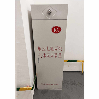 Heptafluoropropan Fm200 Brandbekämpfungssystem Einzelschaltflächenkontrolle mit 90L-Zylindern