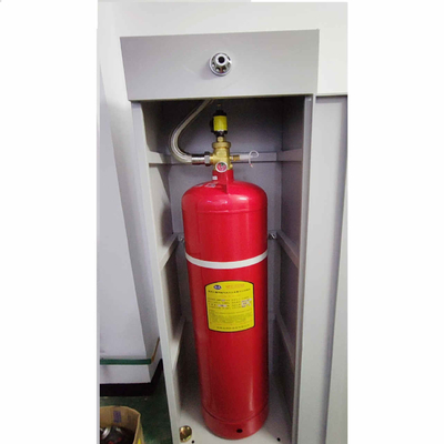Rote FM200 Schrankenfeuerlöschsystem für Brandschutzstufe A B C Brände Maximalfüllrate 0,95 kg/l