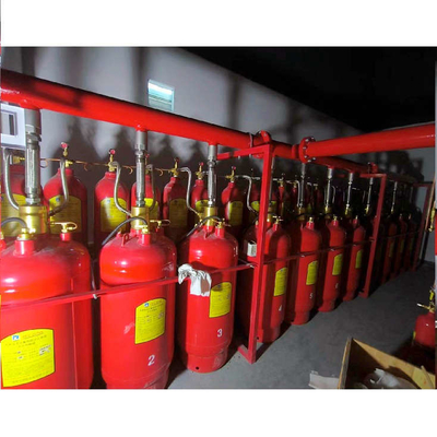 Manuelles automatisches Gasfeuerlöschsystem FM200 120L Farblos und geruchlos