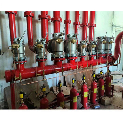 Rohrnetz FM200 Feuerlöschsystem 120L Automatisches Feuerlöschsystem