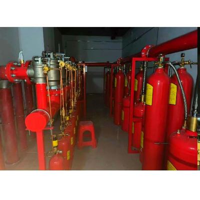 Leichtes Feuerlöschsystem FM200 5.6Mpa Rohrnetzsystem Leichte Wartung
