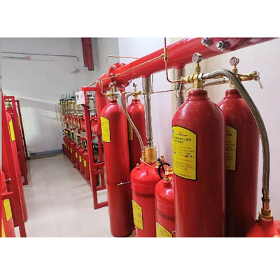 Leichtes Feuerlöschsystem FM200 5.6Mpa Rohrnetzsystem Leichte Wartung