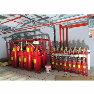 Reinheit 99,99% FM200 Rohrnetzsystem für Brandschutz der Klasse A DC24V