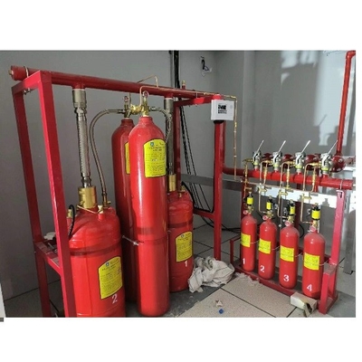 Reinheit 99,99% FM200 Rohrnetzsystem für Brandschutz der Klasse A DC24V
