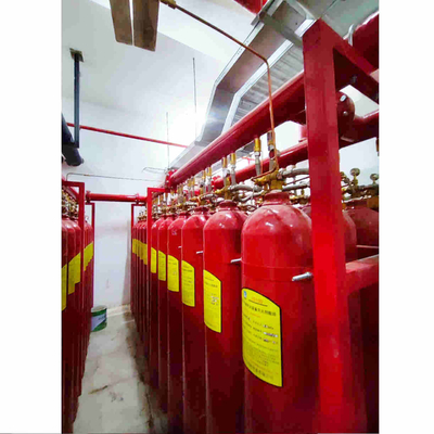 IG 100 Inertgasfeuerlöschsystem mit 70L bis 90L Kapazität Rohrnetztyp