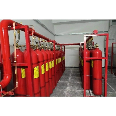 Beschleunigte Überschwemmung FM200 Inertgas Brandschutzsystem automatische oder manuelle Aktivierung