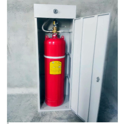 Feuerlöschsystem FM200 mit automatischem Startschrank ohne Rohrnetz