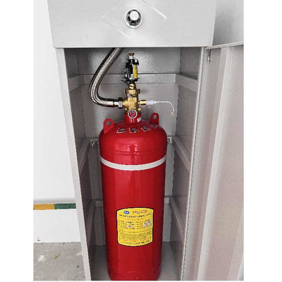 Rote Hfc-227ea FM200 Schranksystem 120L Stahl Gasunterdrückungssystem