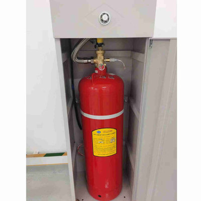 Rote Hfc-227ea FM200 Schranksystem 120L Stahl Gasunterdrückungssystem
