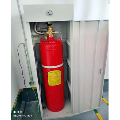 FM200 Schrankenfeuerlöscher mit 150L roter Flasche 2,5Mpa