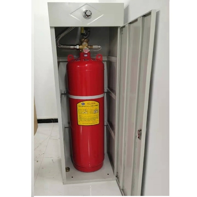 FM200 Schrankenfeuerlöscher mit 150L roter Flasche 2,5Mpa