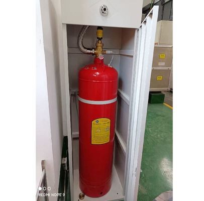 120L FM200 Agentenschrank Feuerlöscher Einzylinder Feuerlöschsystem