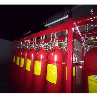 80L 15MPa automatisches Feueralarmsystem IG541 geschlossenes Feuerlöschsystem