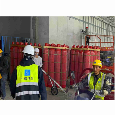 Heptafluoropropan IG541 Feuerlöschsystem 15MPa Inertgas Feuerlöschsystem