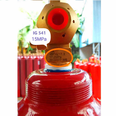 Innenraum IG541 Inertfeuerlöschsystem automatischer oder manueller Start