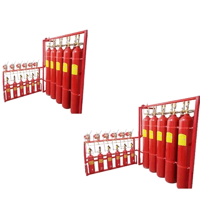 15MPa IG541 Feuerlöschsystem Gasflasche Fassungsvermögen 70L 80L 90L