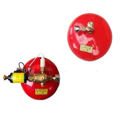 30L Rot hängendes FM200 Gasfeuerlöschflaschensystem für kleine Einzelzonen