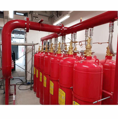 Hochsicherheit Rot FM200 Zylinder Heptafluoropropan HFC 227ea Gasunterdrückungssystem