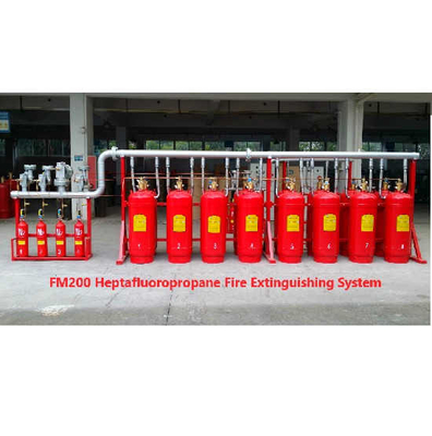 Überflutetes Heptafluoropropan FM200 Zylinderrohrnetz
