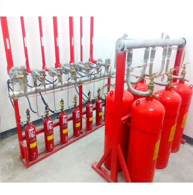 Überflutetes Heptafluoropropan FM200 Zylinderrohrnetz