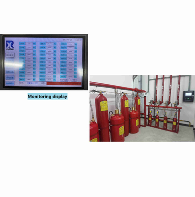 FM200 Schnellreaktion HFC 227ea Feuerlöschsystem Fernüberwachung der Verbindung