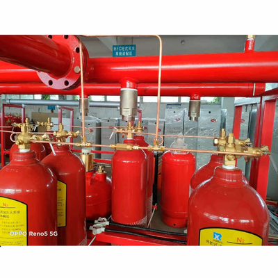 Vollautomatisches Kolbenstromsystem FM200 Feuerlöschsystem für den Maschinenraum
