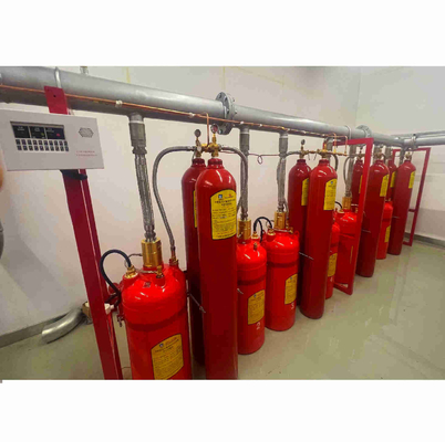 4.2MPa Rot FM200 Automatisches Gasfeuerlöschsystem Farblos