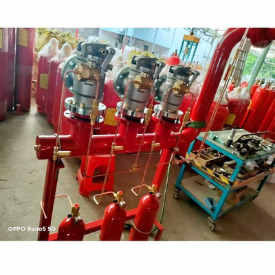 5.6Mpa FM200 Kolbenstromsystem HFC-227 Rotzylinder Feuerlöscher