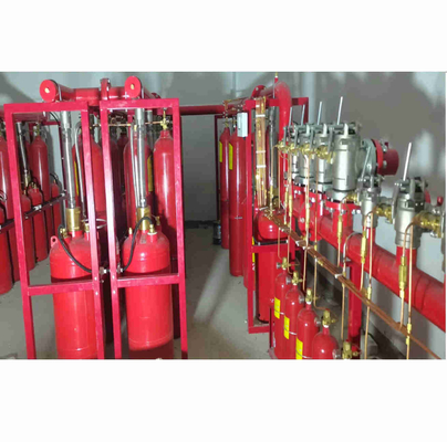 Geruchlose FM200 Kolbenströmung Gasfeuerlöschsystem für mehrere Räume