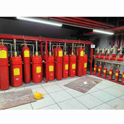 Hochsicherheit HFC-227ea FM200 Kolbenstromsystem Gasunterdrückungssystem Rohrnetztyp