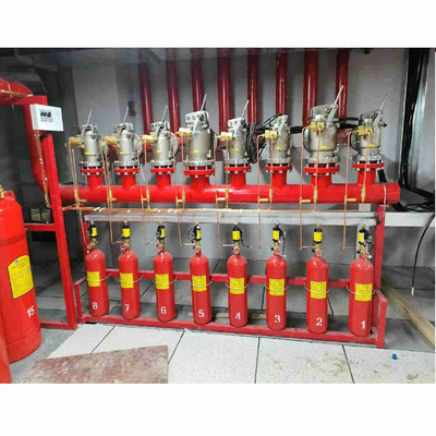 Hochsicherheit HFC-227ea FM200 Kolbenstromsystem Gasunterdrückungssystem Rohrnetztyp